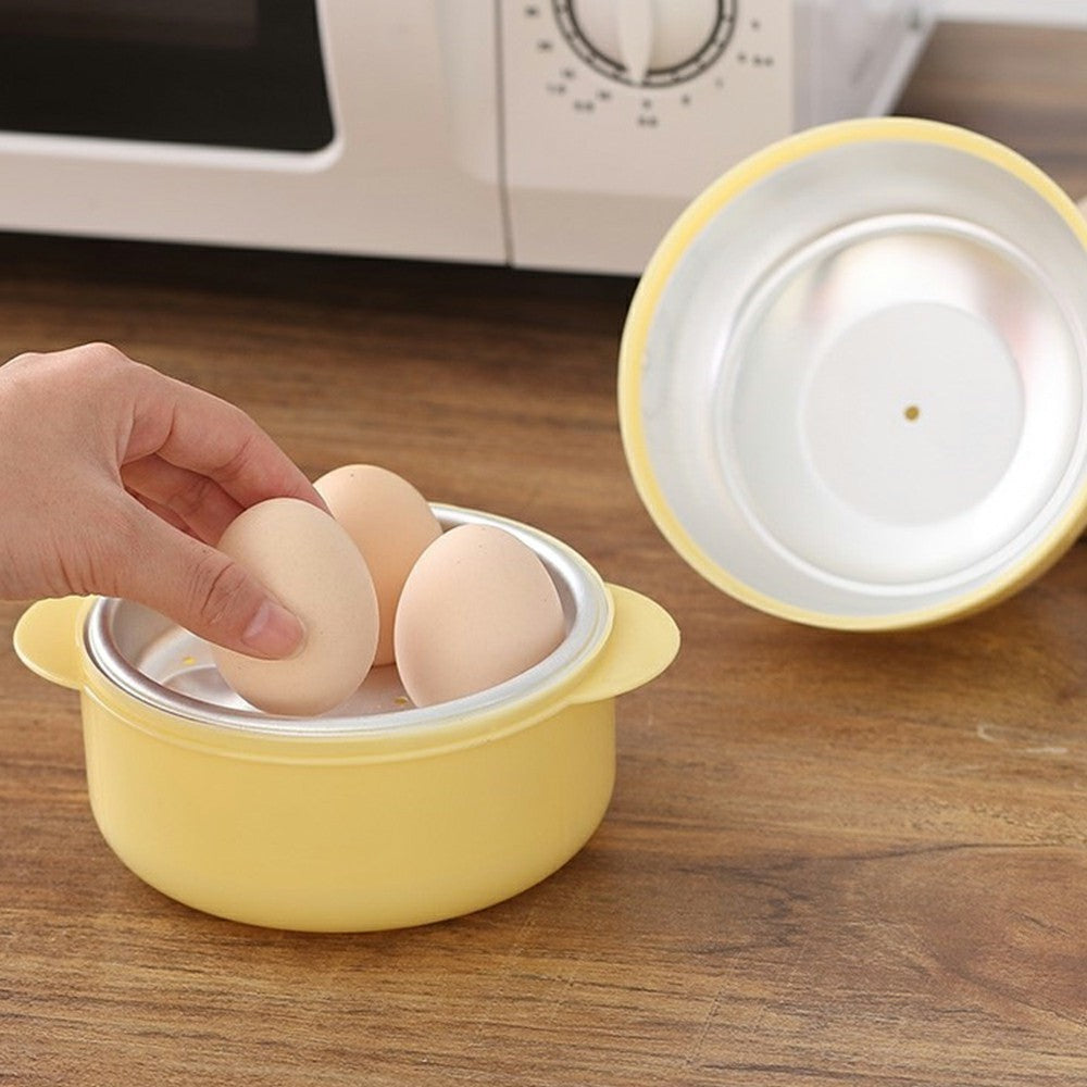 Äggkokare för mikrovågsugn – plats för 4 ägg, BPA-fri