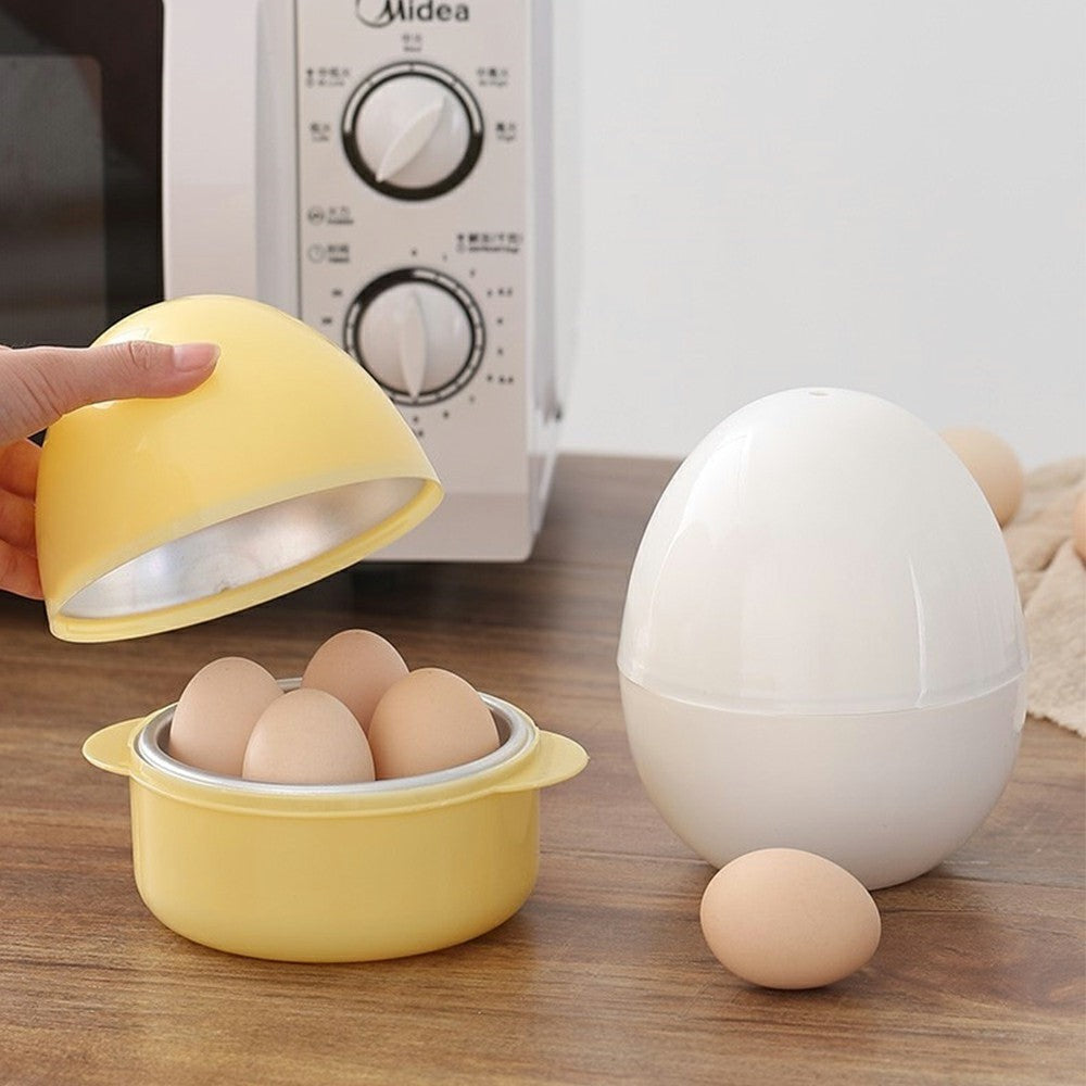 Äggkokare för mikrovågsugn – plats för 4 ägg, BPA-fri