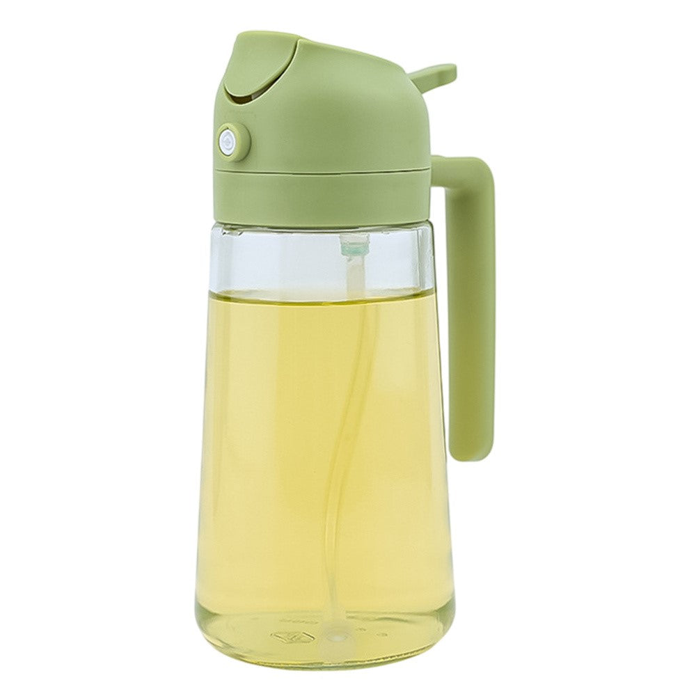 Oljedispenser i glas – 600 ml spray & häll