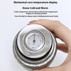 Vattenflaska – DONGHUIYUAN HA-101 titan 350ml med tempdisplay