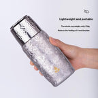 Vattenflaska – DONGHUIYUAN HA-101 titan 350ml med tempdisplay