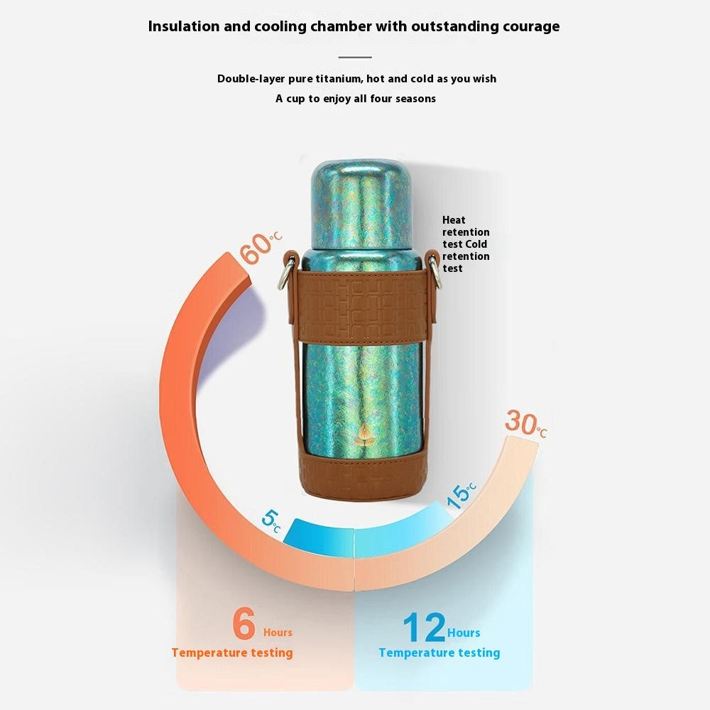 Mugg – DONGHUIYUAN HA-08 titan 550ml med skyddshölje