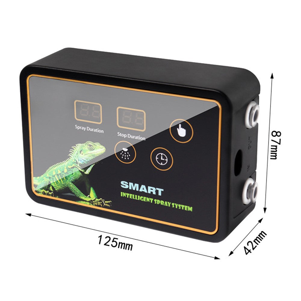 Automatisk mistspridare – elektronisk timer och sprinkler för terrarium