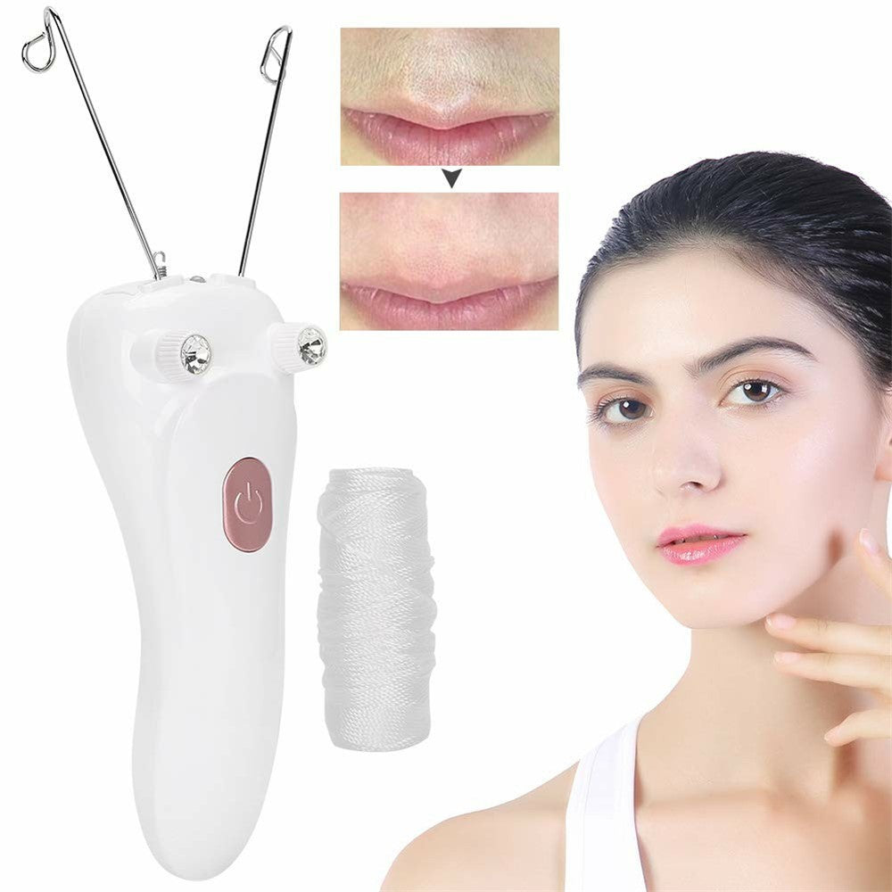 Elektrisk epilator – uppladdningsbar hårborttagare för kropp och ansikte