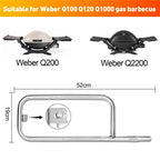 Brännarrör – 65032 rostfritt 20,5” för Weber Q200 / Q220 grill
