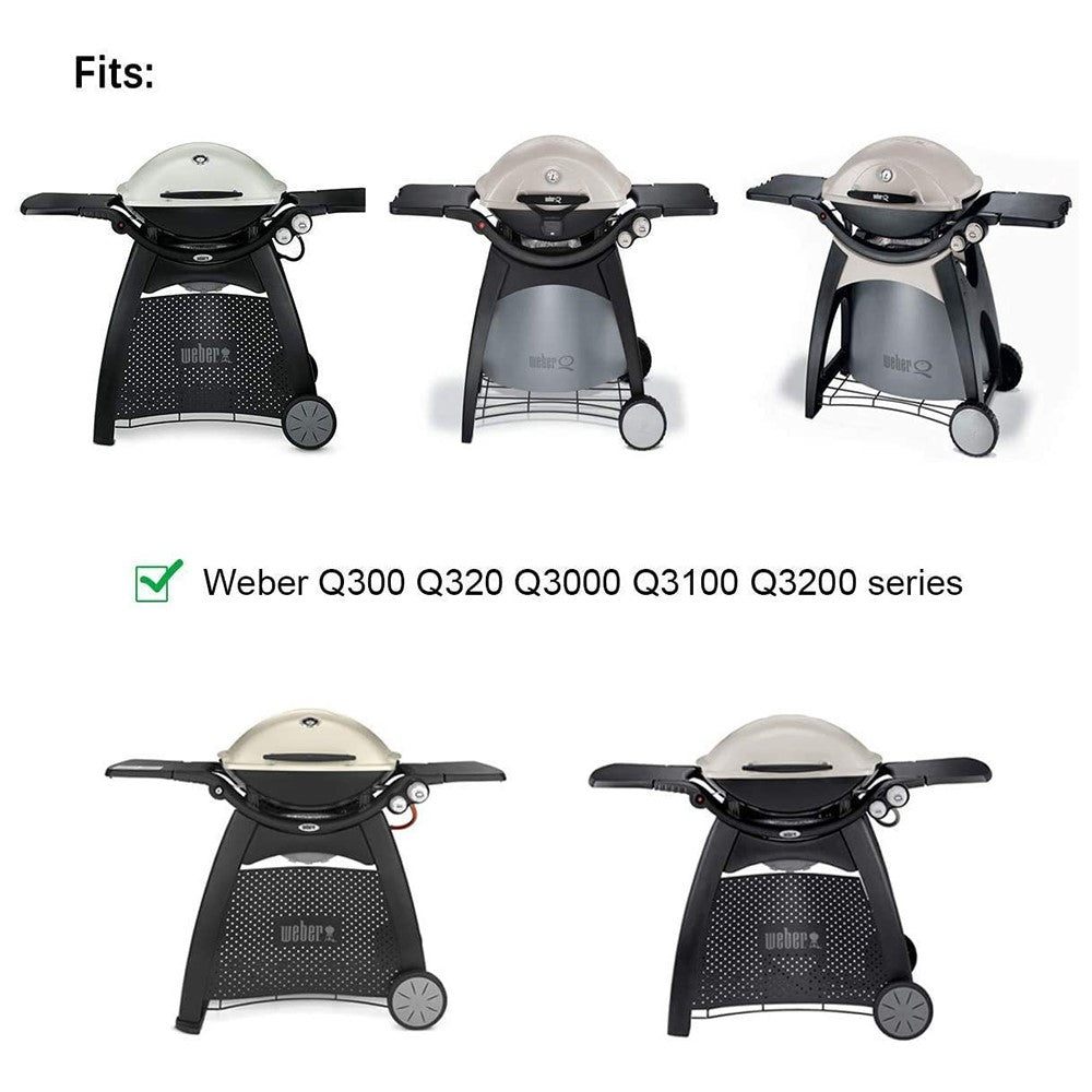 Brännarrör i rostfritt stål – passar Weber Q300/Q320/Q3000/Q3200