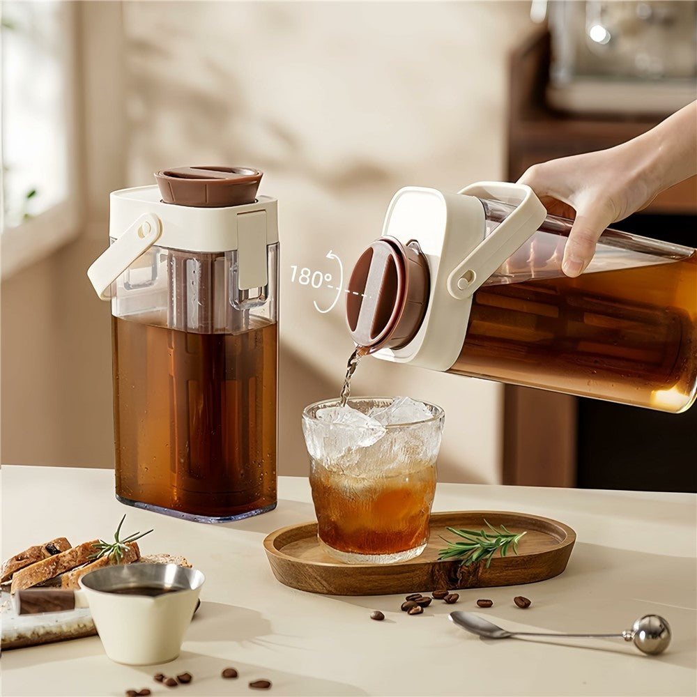 Kanna – 1000ml cold brew kaffekanna med tesil, BPA-fri