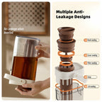 Kanna – 1000ml cold brew kaffekanna med tesil, BPA-fri