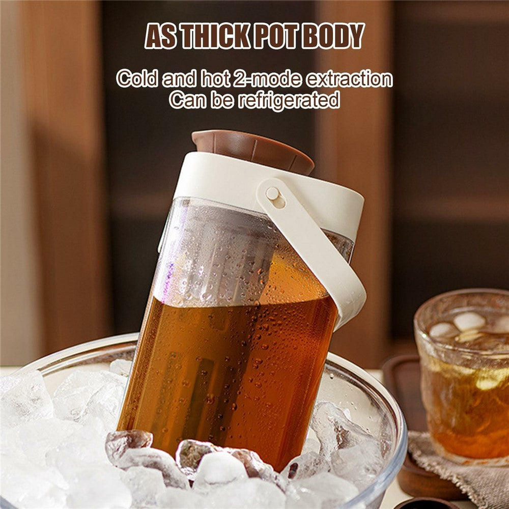 Kanna – 1000ml cold brew kaffekanna med tesil, BPA-fri