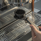 Borste – rengöringsborste 58mm nylon för espressomaskin