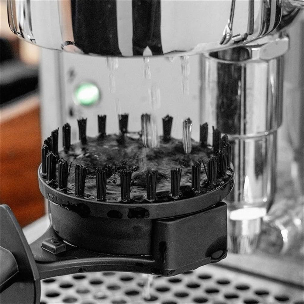 Borste – rengöringsborste 58mm nylon för espressomaskin