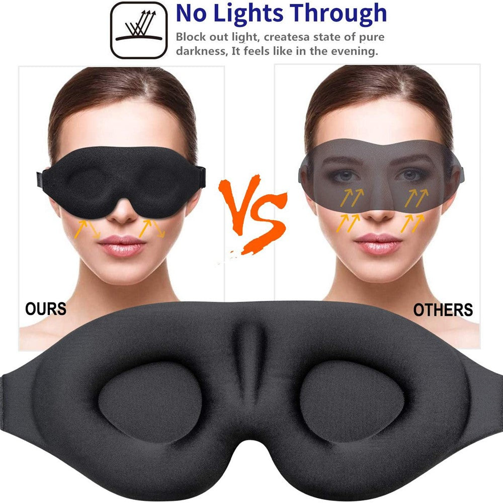 Ergonomisk 3D-Sovmask för Total Mörkläggning