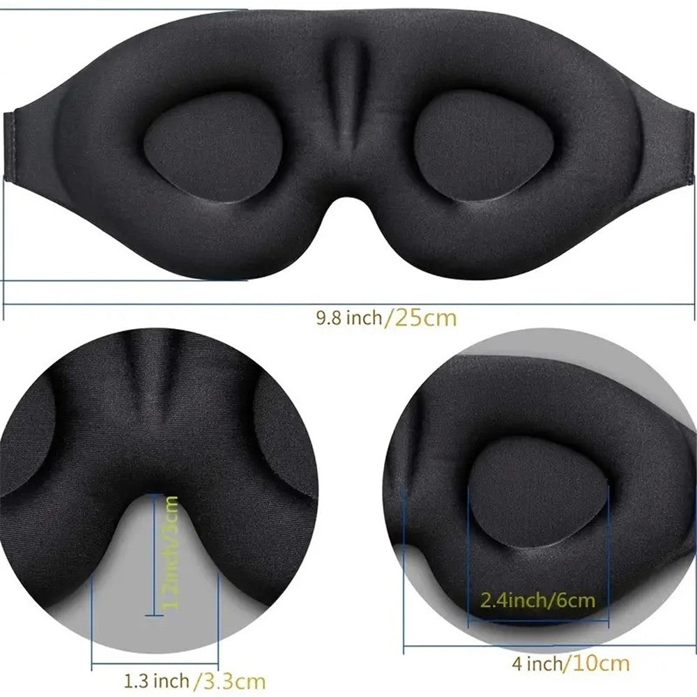Ergonomisk 3D-Sovmask för Total Mörkläggning