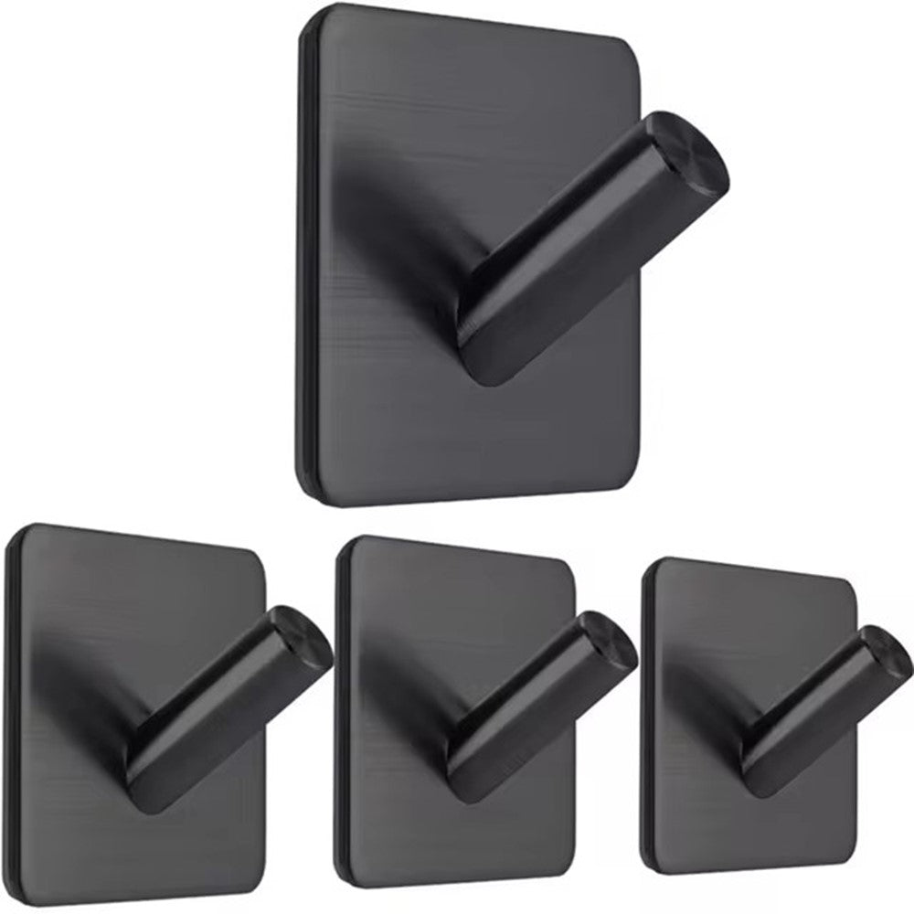 Krok – 4-pack väggmonterade rostfria för kök & badrum