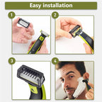 Kammarset till Philips OneBlade (4-pack)