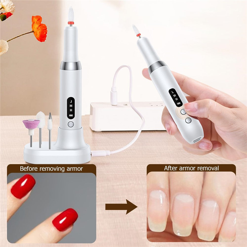 Elektrisk nagelfil K16 – portabel manikyrmaskin
