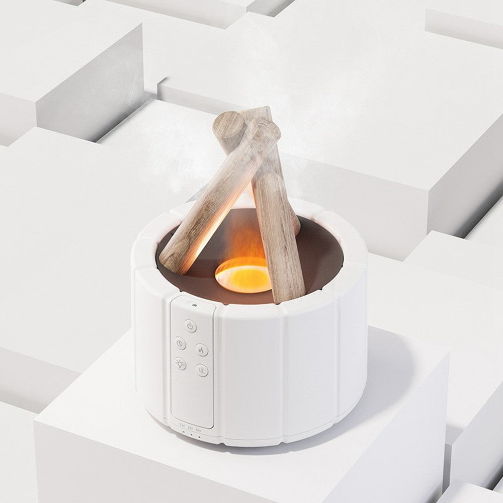 Aromadiffuser med 3D "Lägereld"-Effekt och Fjärrkontroll