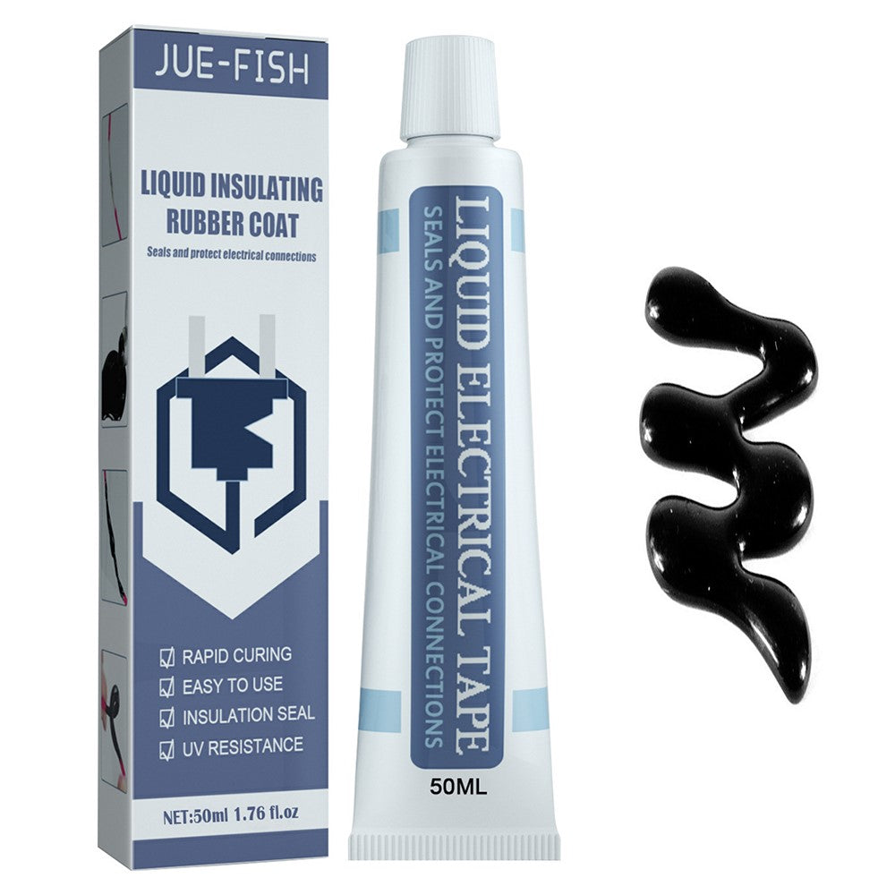 Flytande isoleringstejp – 50 ml svart, värmebeständig