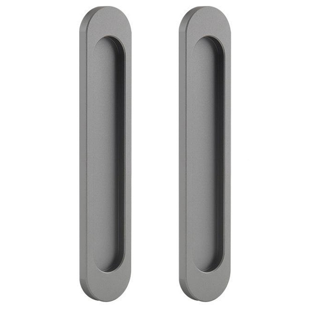 Handtag – 2-pack självhäftande för skjutdörrar, storlek L