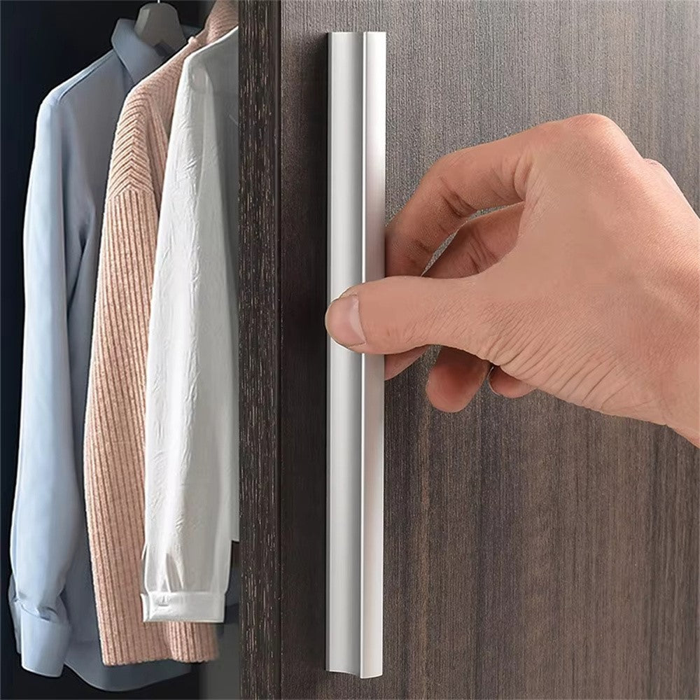 Möbelhandtag i svart aluminium – 50 mm