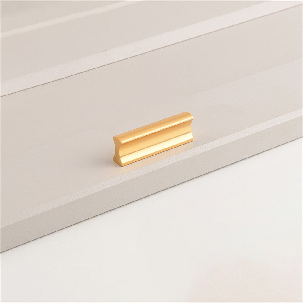 Möbelhandtag i svart aluminium – 50 mm