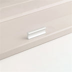 Möbelhandtag i svart aluminium – 50 mm