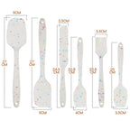 Redskapsset – 6-delars silikon, BPA-fritt och FDA-certifierat