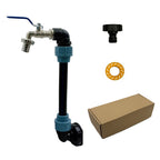 IBC-tankadapter – PE-rörset med 3/4” vattenkran