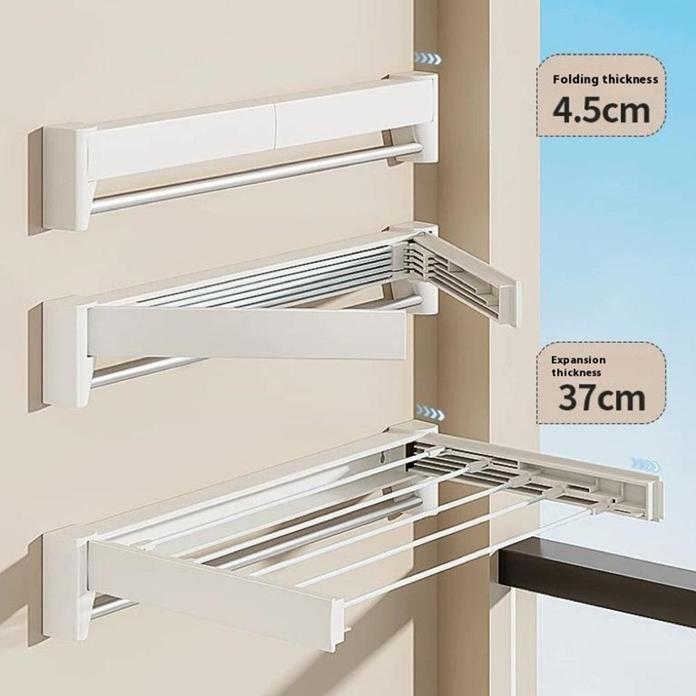 Torkställ – vikbart 70 cm för inomhusbruk, stål och ABS