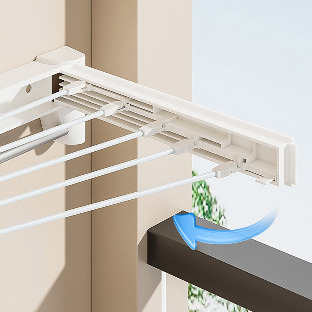 Torkställ – vikbart 70 cm för inomhusbruk, stål och ABS