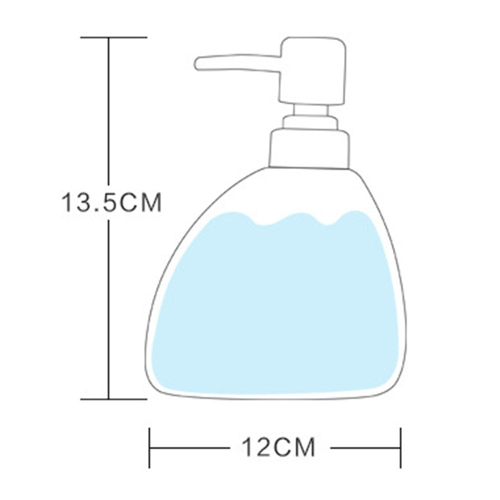 Tvålpump – 450ml keramisk refillbar hotellflaska
