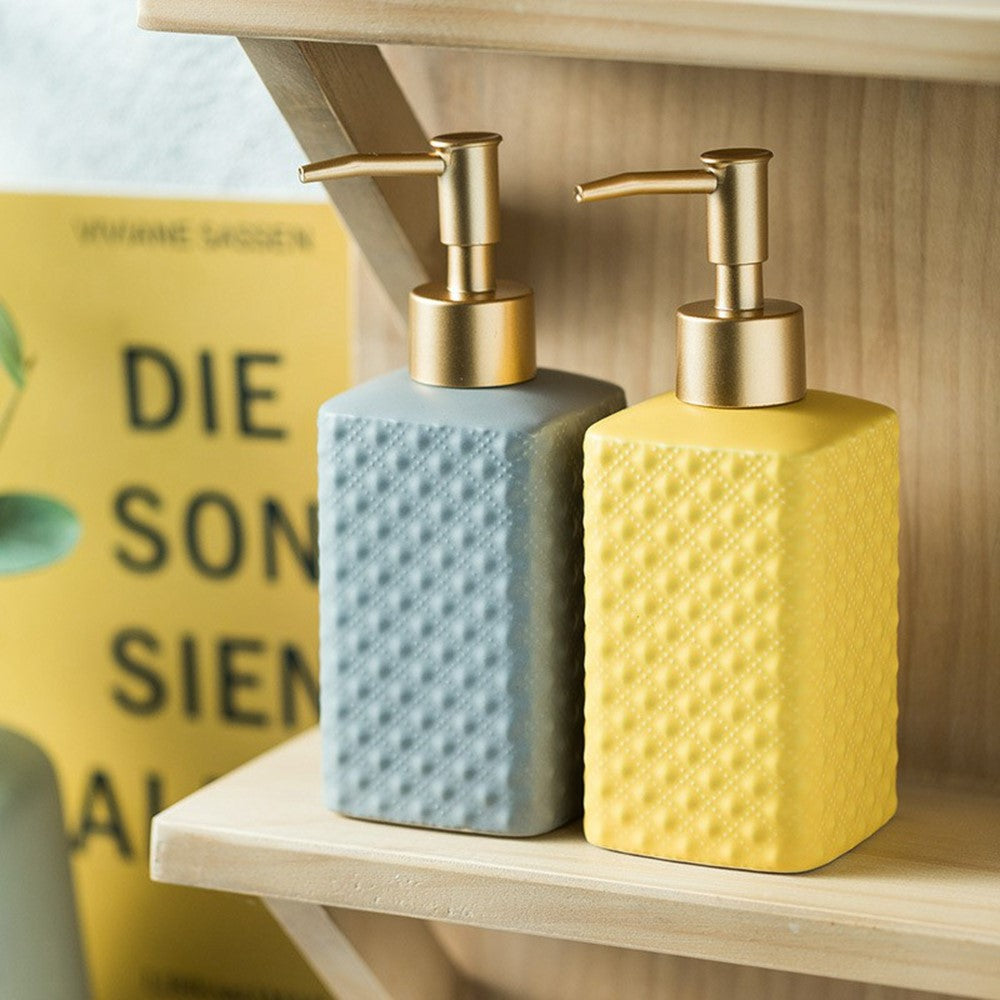 Tvålpump – 350ml keramikflaska refillbar