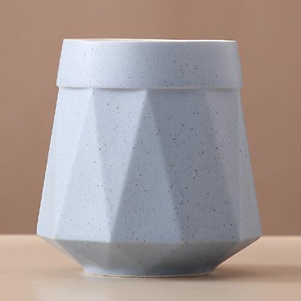Mugg – 400ml geometrisk design i keramik