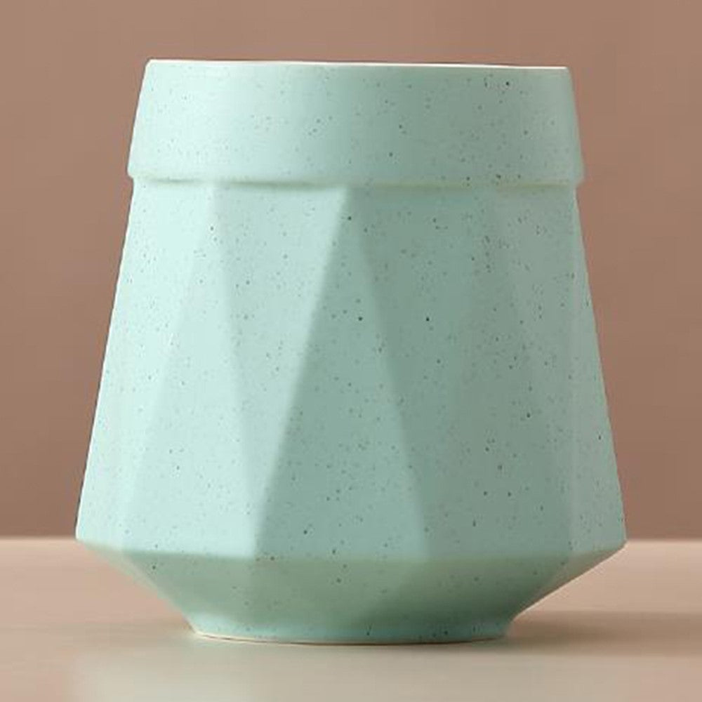 Mugg – 400ml geometrisk design i keramik