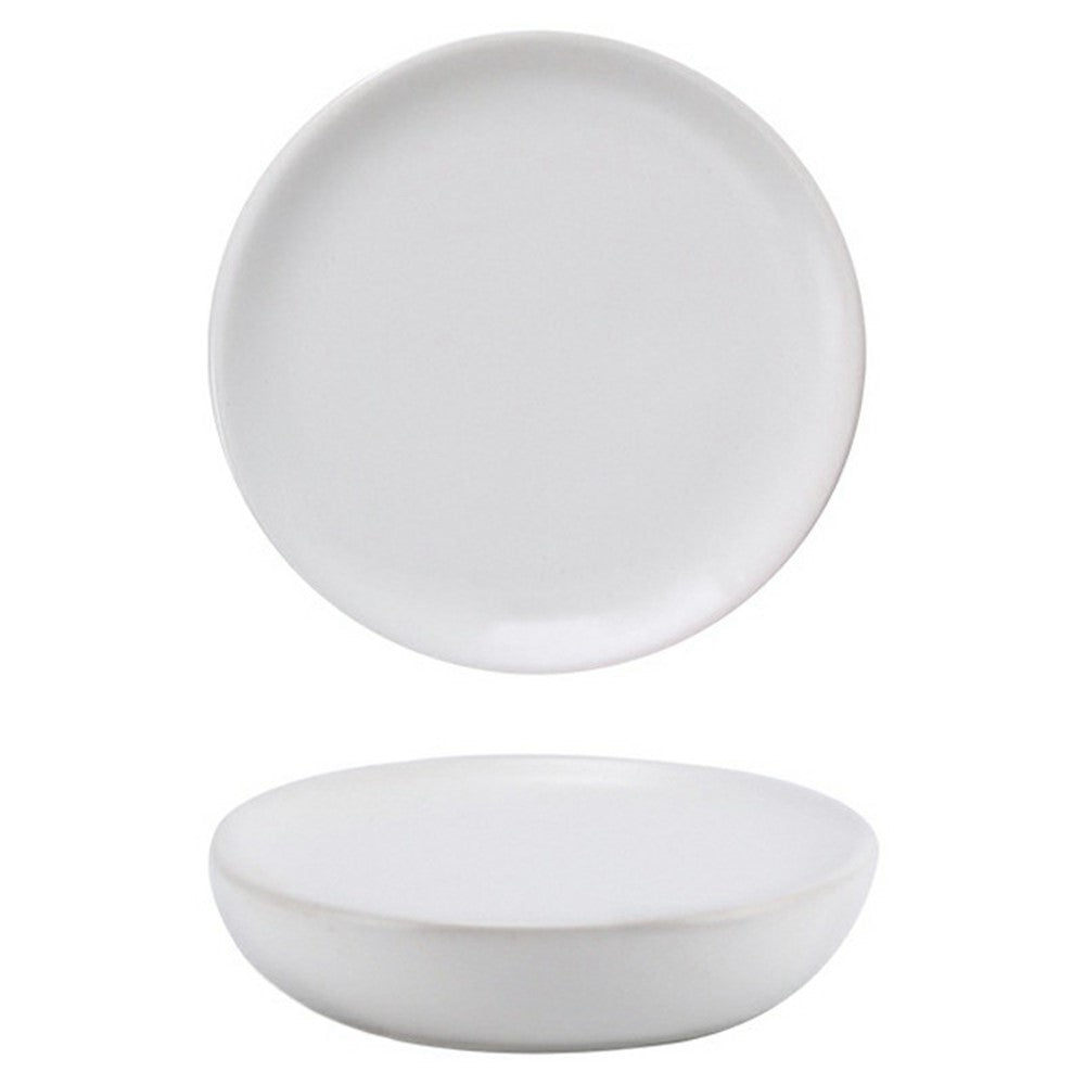 Tvålfat – minimal rund design i keramik