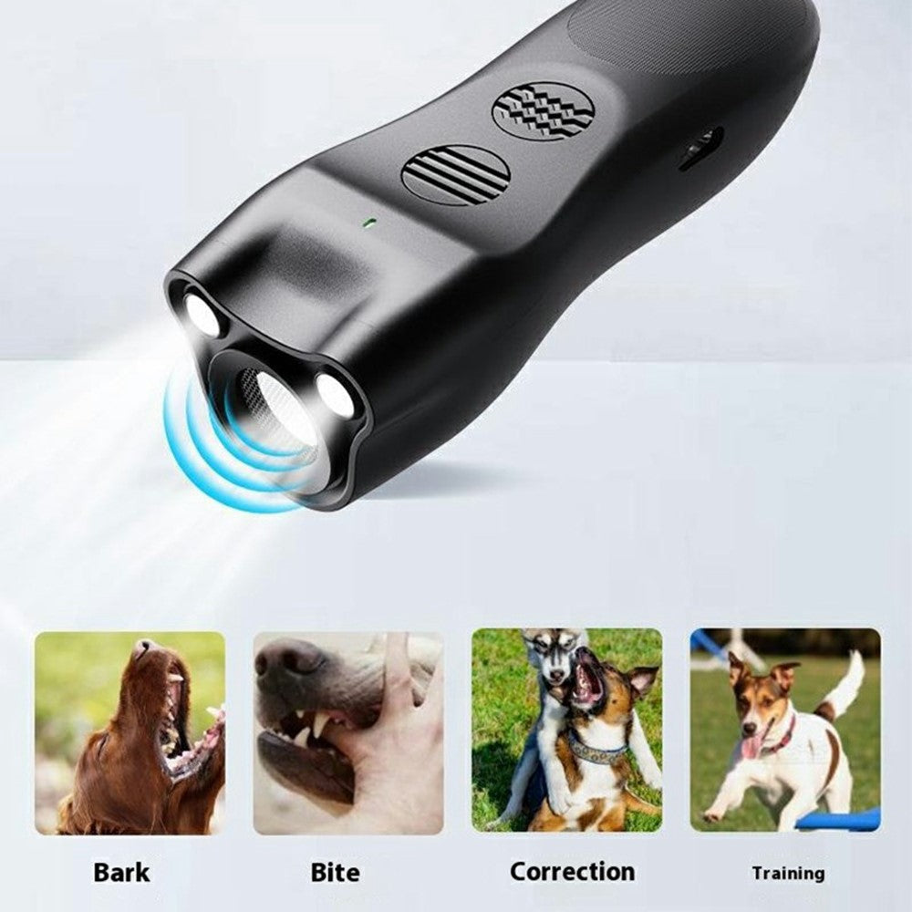 Ultraljudsavskräckare – LED-ljus och träning mot hundskall