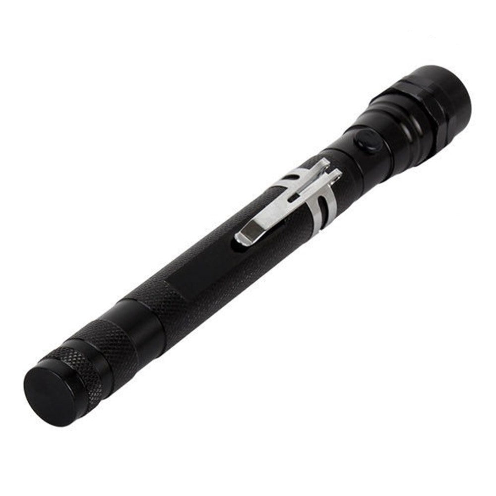 Ficklampa – 3 LED teleskopisk med magnet & böjbar arm