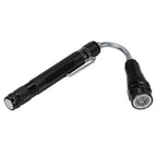 Ficklampa – 3 LED teleskopisk med magnet & böjbar arm