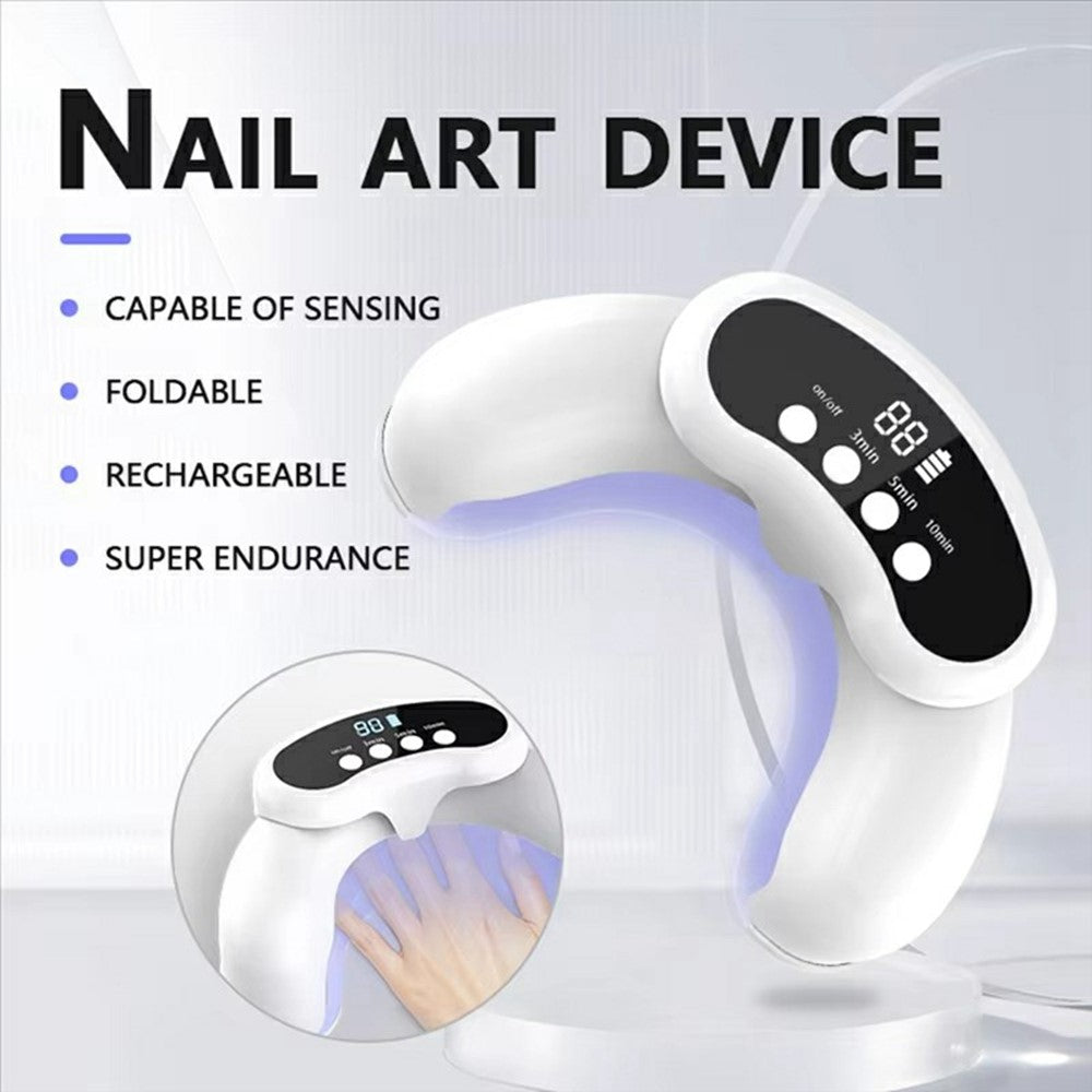 Nagellaser – vikbar LED-enhet mot nagelsvamp, 30 dioder