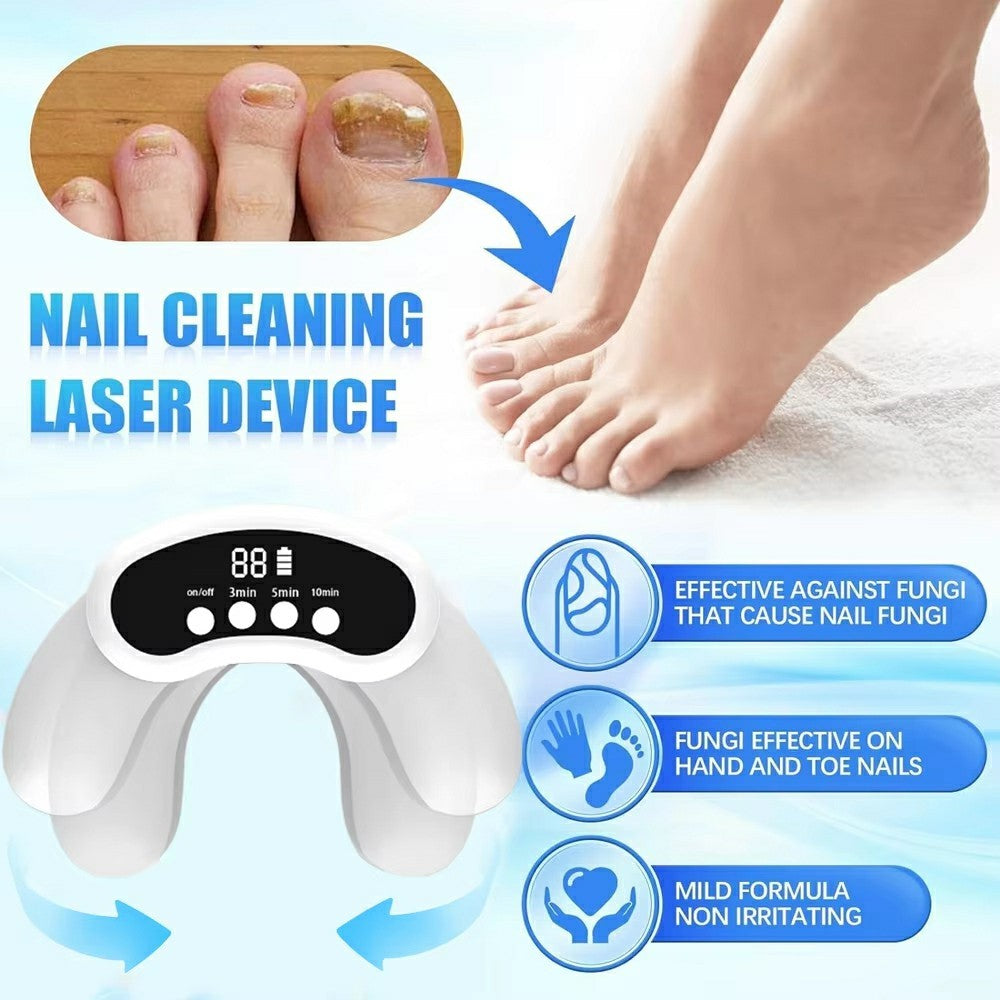 Nagellaser – vikbar LED-enhet mot nagelsvamp, 30 dioder