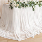 Bordskjol – 4ft tyllkjol i polyester, 75x122cm