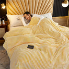Filt – 70x100cm mjuk plyschpläd för soffa & säng