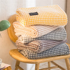 Filt – 70x100cm mjuk plyschpläd för soffa & säng