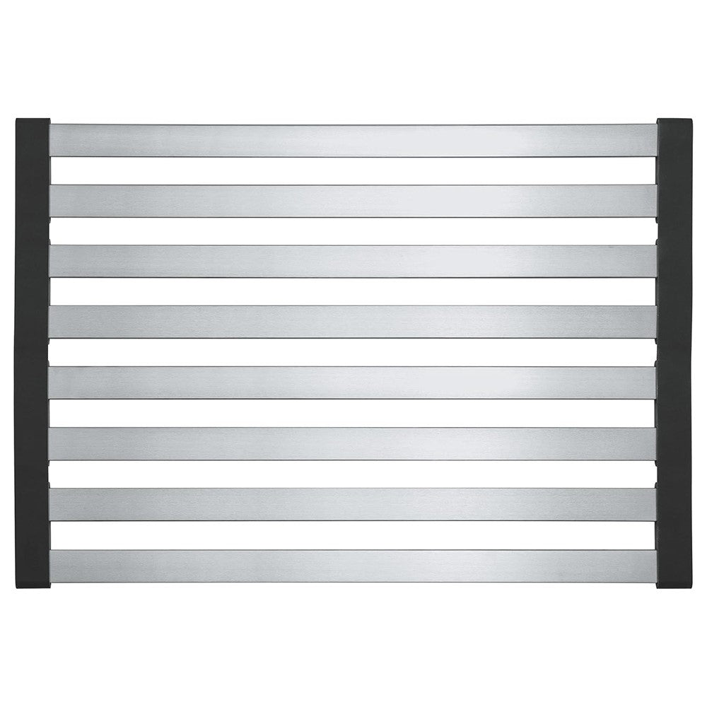 Diskställ – utdragbart 50x32,5 cm rostfritt stål över diskbänk