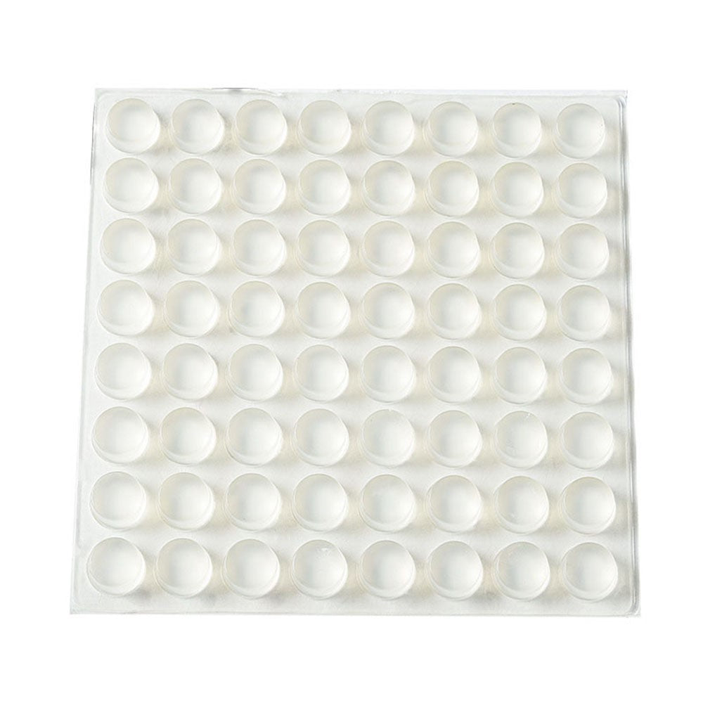 Dämpare – 64-pack självhäftande silikonpluppar 12x4mm