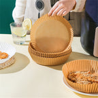Bakpapper – 50-pack 16cm non-stick för airfryer