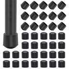 Möbeltassar – 40-pack PVC-golvskydd 16mm