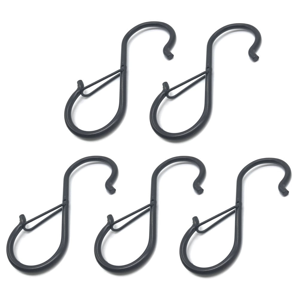 Krokar – 5-pack S-formade metallkrokar för kök & växter
