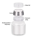 Burk – 30ml airless pumpflaska för kräm & lotion