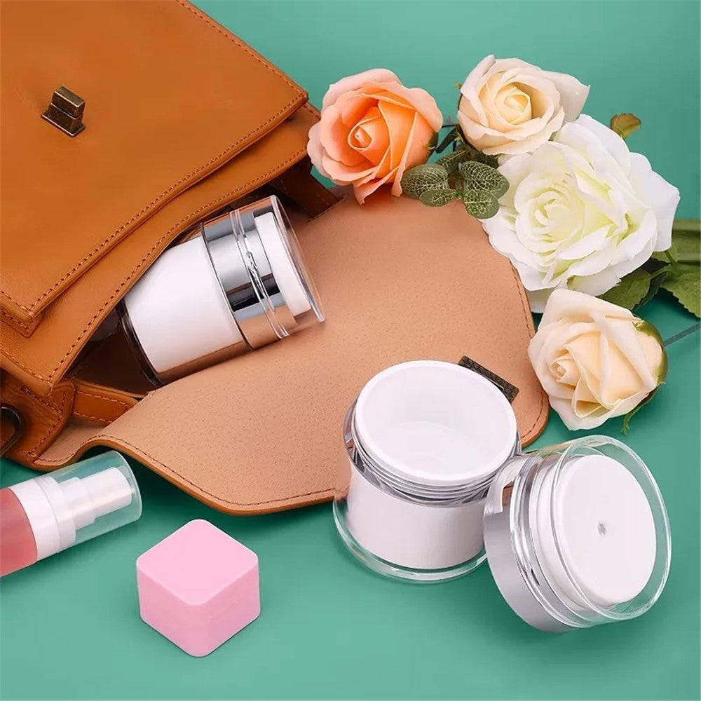 Burk – 30ml airless pumpflaska för kräm & lotion